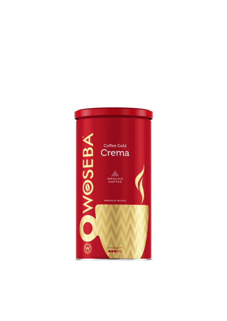<p>Woseba Crema, kawa mielona, puszka, widok przodem, 500 g</p>

