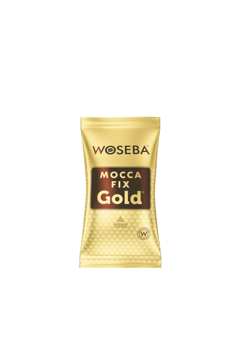 <p>Woseba Mocca Fix Gold, kawa mielona, stabilo, widok przodem, 100 g</p>
