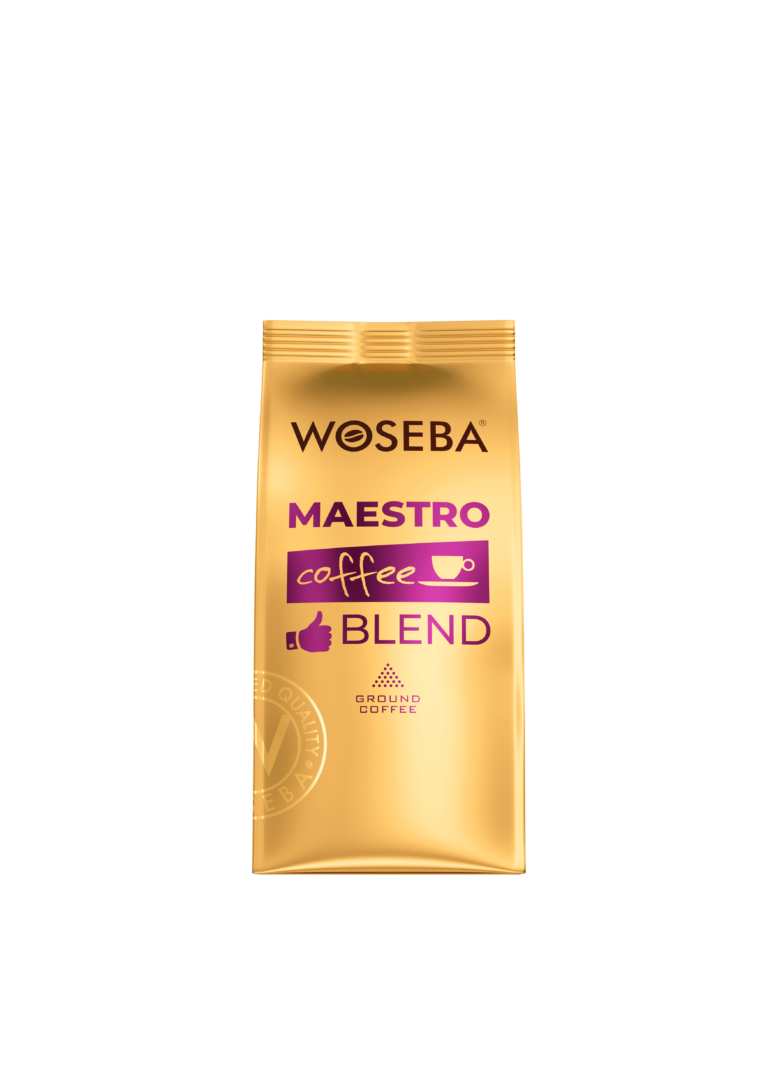 <p>Woseba Maestro, kawa mielona, stabilo, widok przodem, 250 g</p>
