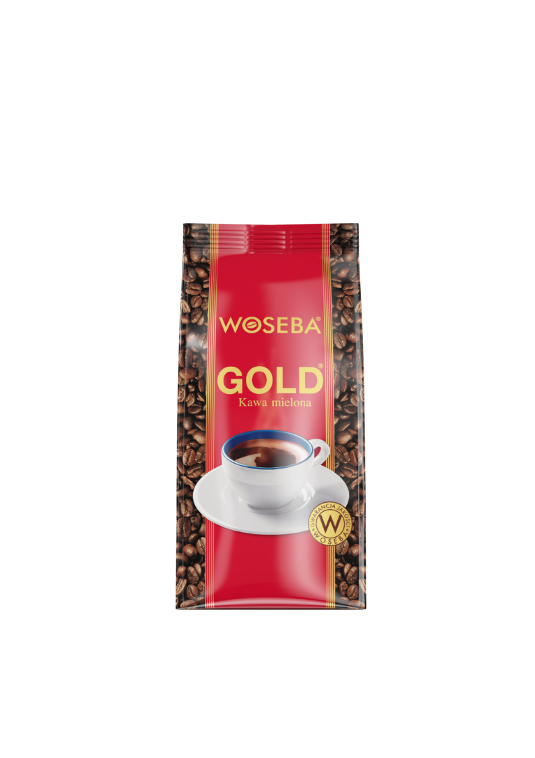 <p>Woseba Gold F, kawa mielona, stabilo, widok przodem, 250 g</p>
